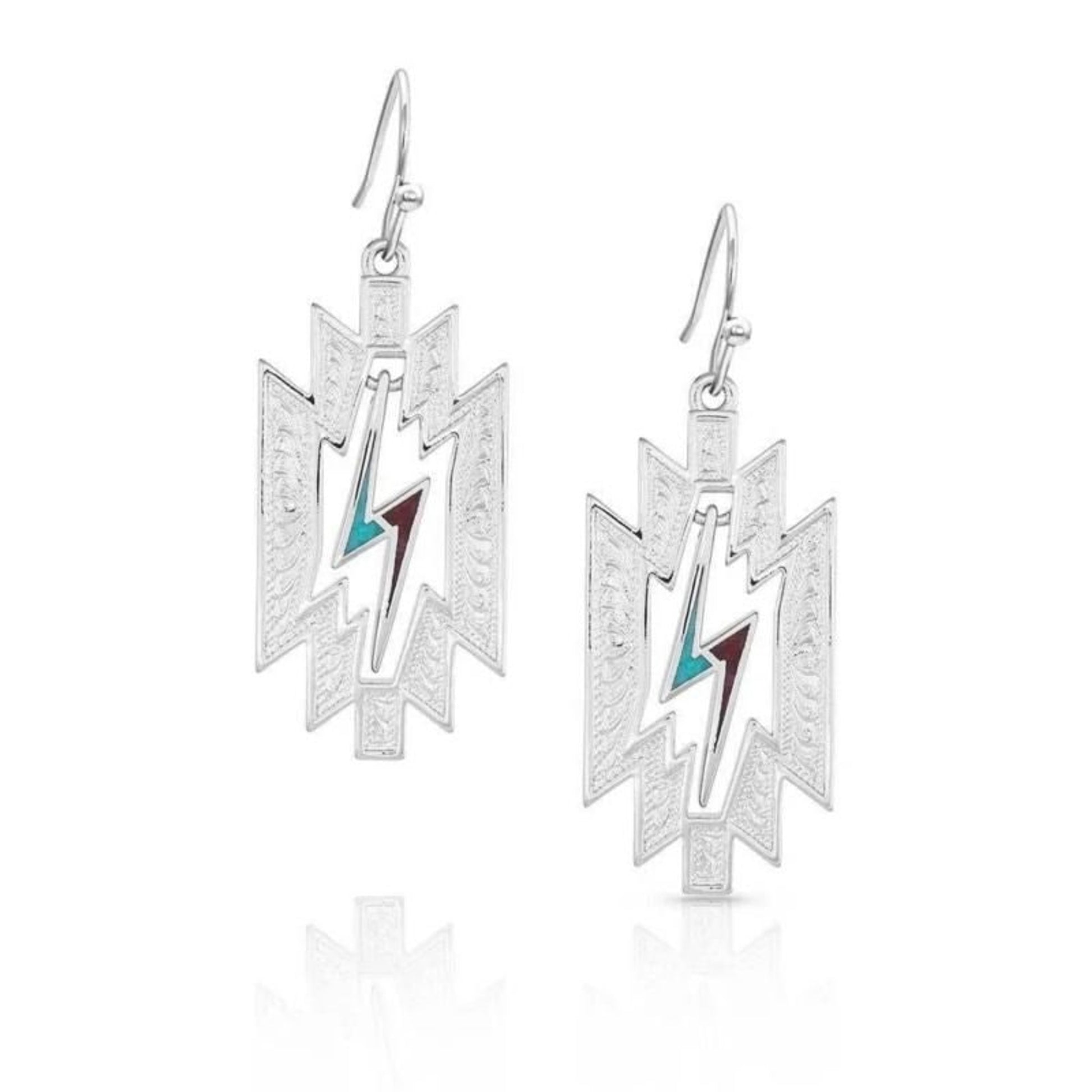 Montana Silversmiths Thunder Cloud Earrings