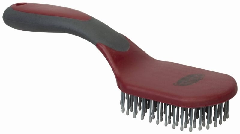 Weaver Mane Tail Brush 2 3/4wx9l Tawny/Gray
