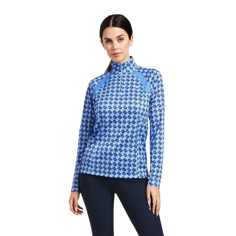 Ariat Ladies Sunstopper 2.0 1/4 Zip Baselayer Shir