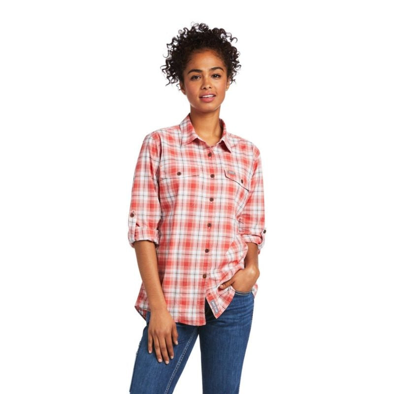 Ariat Ladies Rebar Made Tough DuraStretch Work Shi