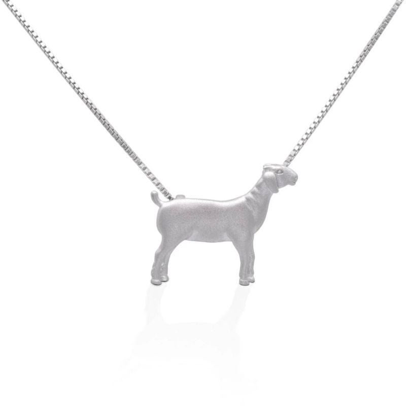Kelly Herd Lamb Pendant Sterling Silver