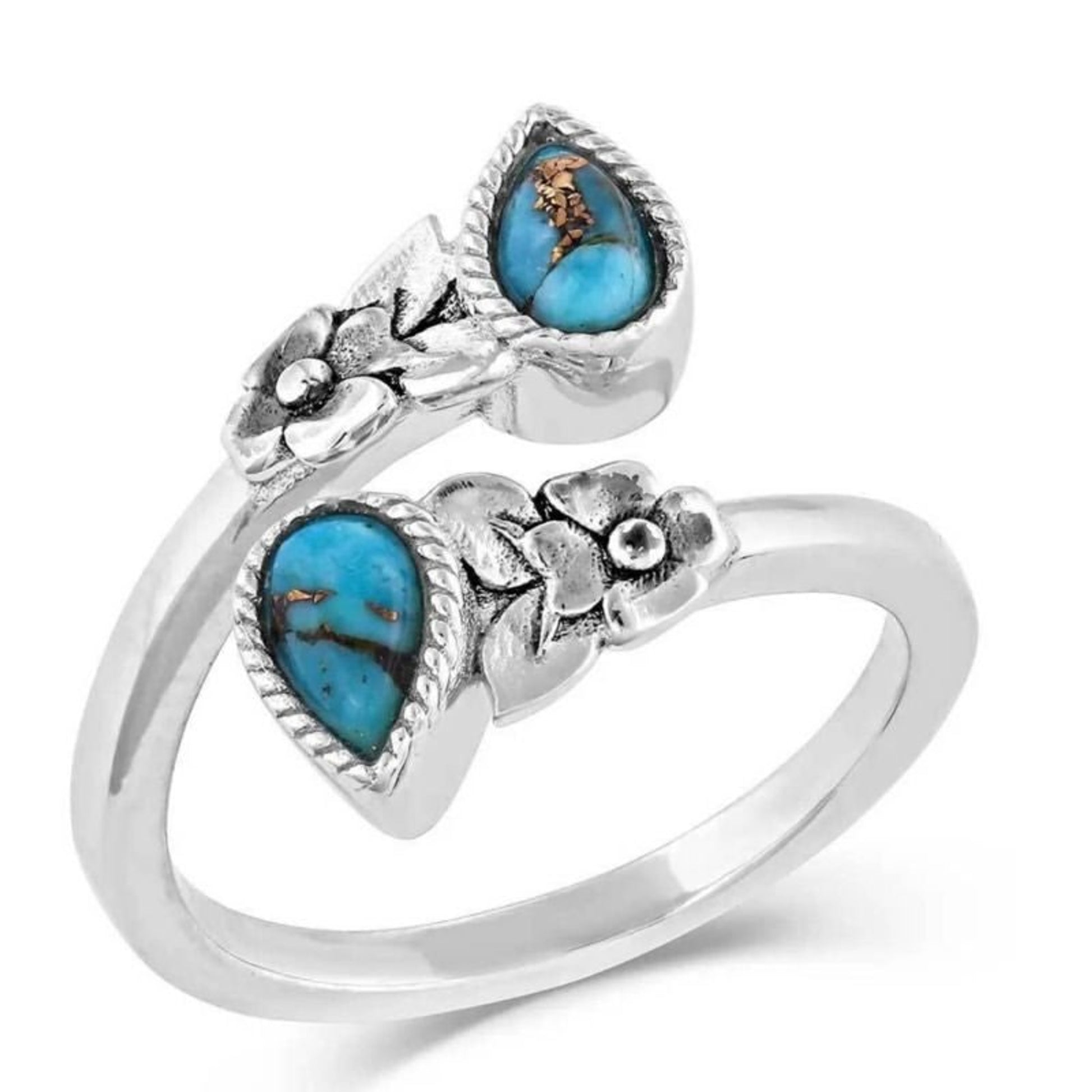 Montana Silversmiths Floral Ancestors Turquoise Wr