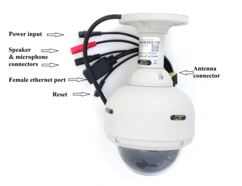 Trailer Eyes True 360 Pan & 90 Tilt WiFi Barn and