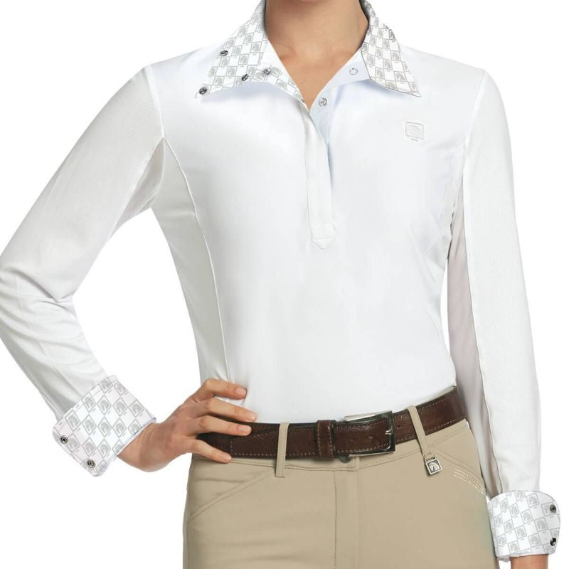 Romfh Ladies Classic Long Sleeve Show Shirt 4X-Lar