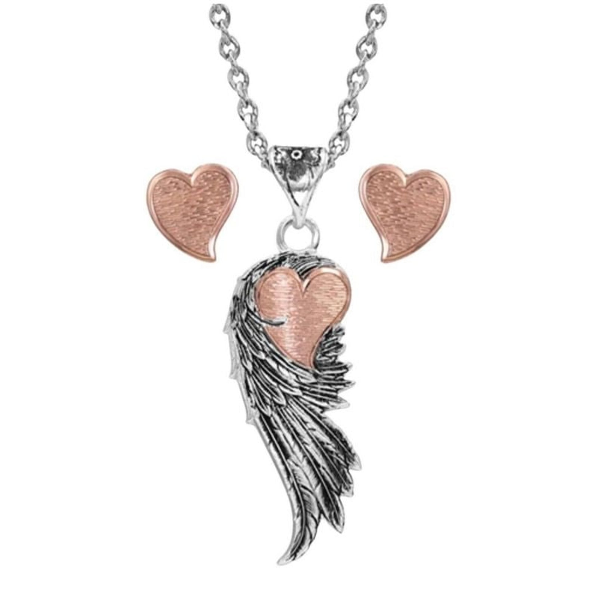 Montana Silversmiths Heart Strings Feather Jewelry