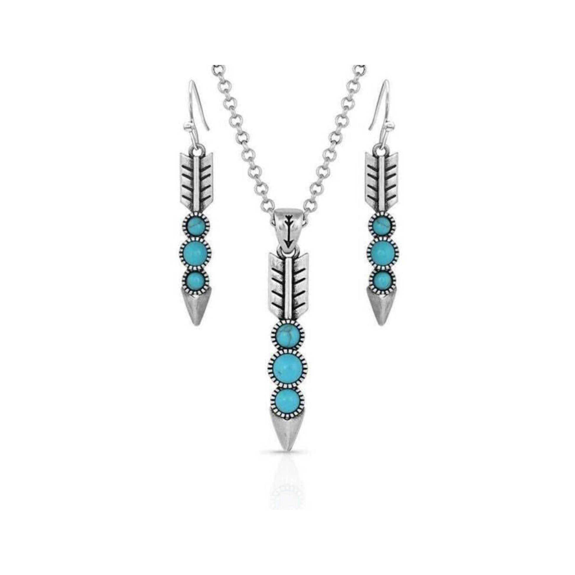 Montana Silversmiths Free Falling Silver Arrow Jew