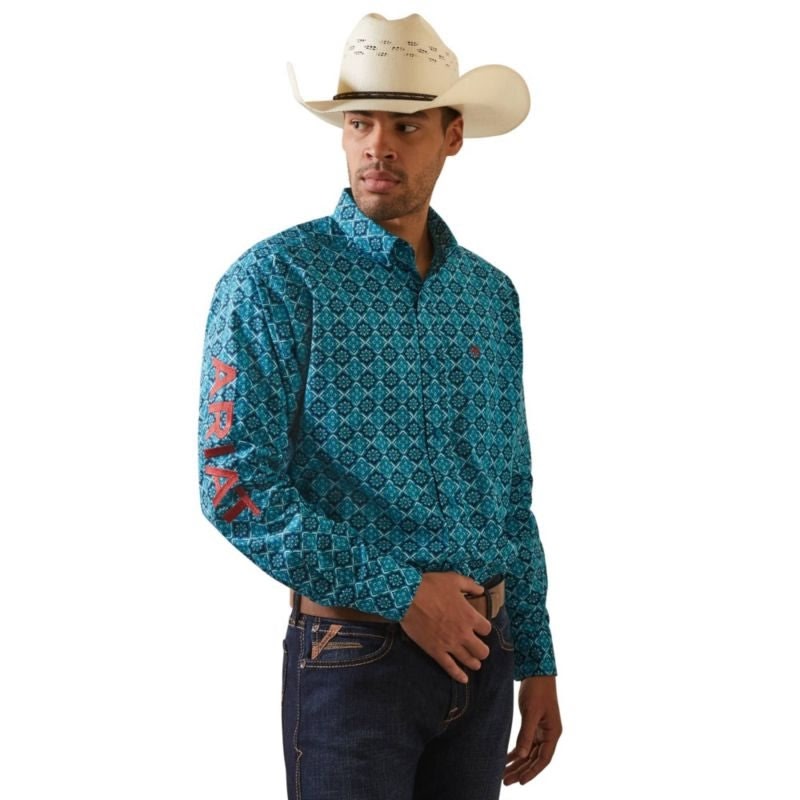 Ariat Mens Team Solomon Fitted Shirt