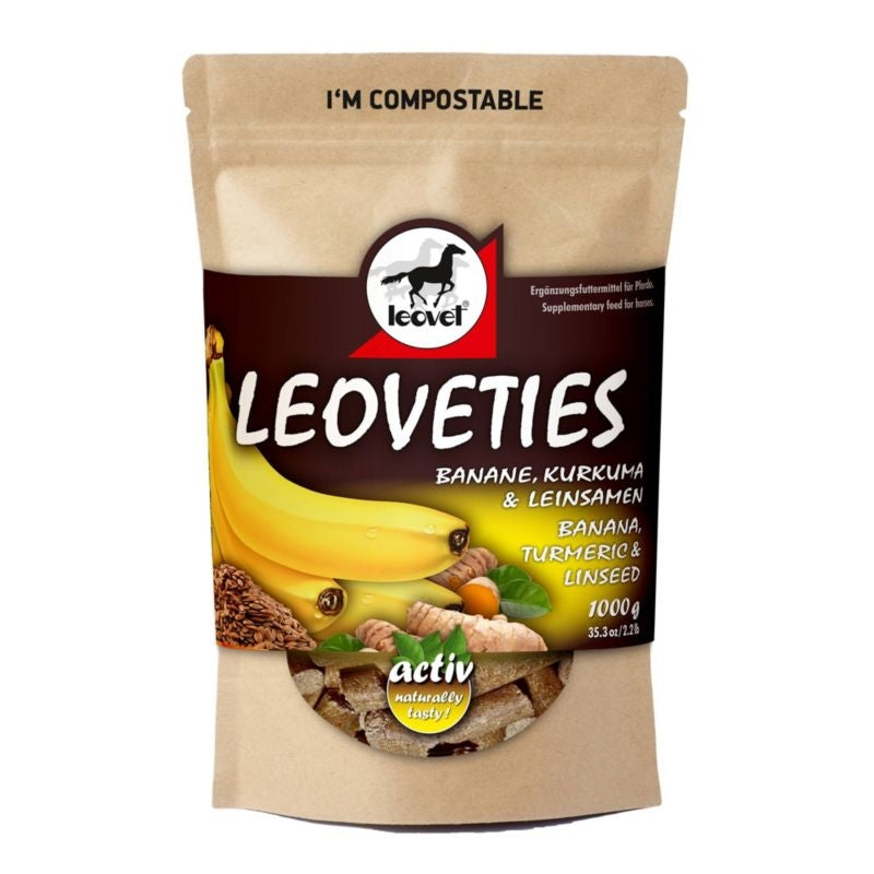 Leoveties Banana Turmeric Linseed Horse Treats