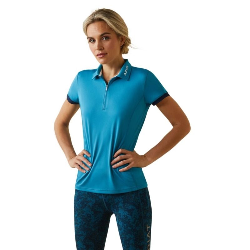 Ariat Ladies Bandera 1/4 Zip Polo Shirt