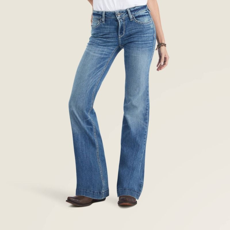 Ariat Ladies Trouser Perfect Rise Chelsey Wide Leg