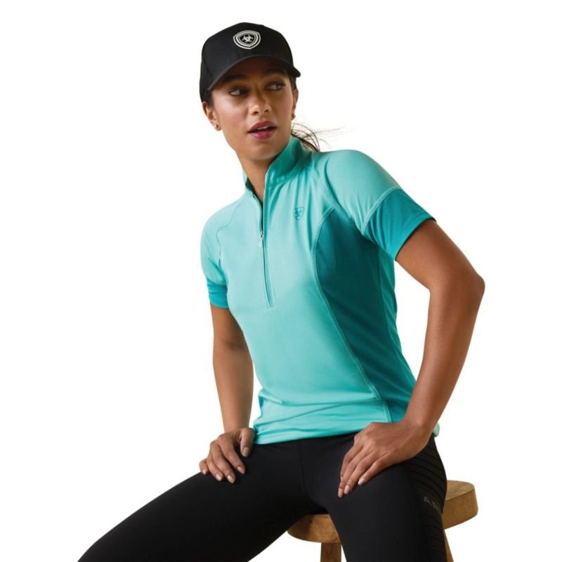 Ariat Ladies Cambria Jersey 1/4 Zip Baselayer Shir