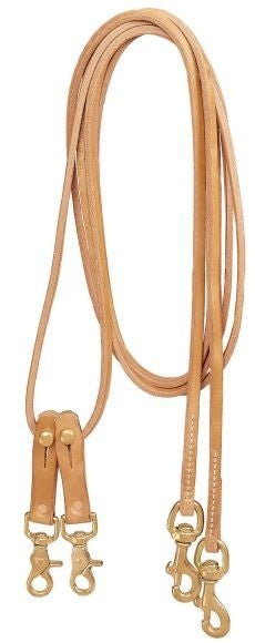 Tory Pulley Draw Reins Chestnut