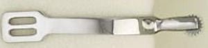 Centaur Pointed Rowel SpurBk/Wh