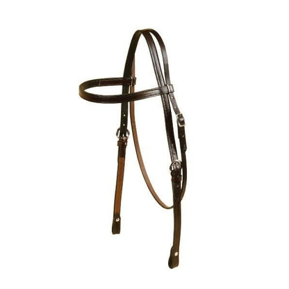 Tory Oversized BrowBand Headstall Oversize Bk/Gry