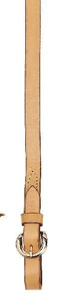 Tory Single Ply Rein - Buckle Bit End 3/4in London