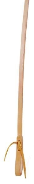 Tory Single Ply Reins - Water Strap Ends 3/8x7 Brn