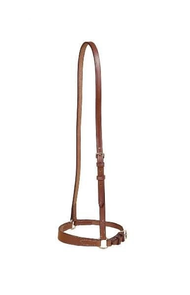 Bridle Leather Drop Noseband-Tapered Nose Horse Br