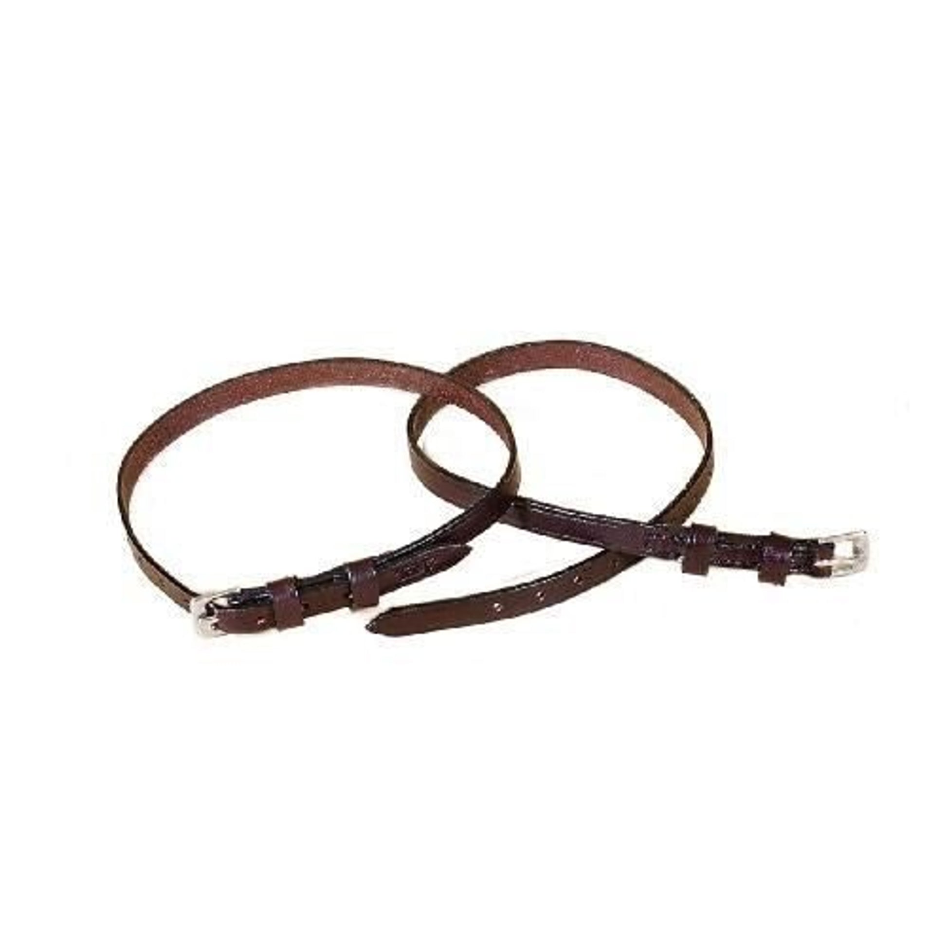 Tory Leather Spur Strap With Double Keepers Adult Blk