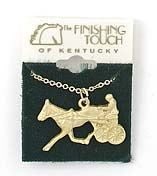 Finish Touch Harness Race Fashion Necklace 1 1/4in