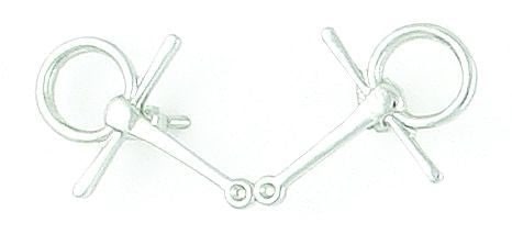 Finishing Touch Bent Snaffle Stock Pin 1 1/2in