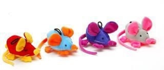 Rattle Clatter Mouse With Catnip SM