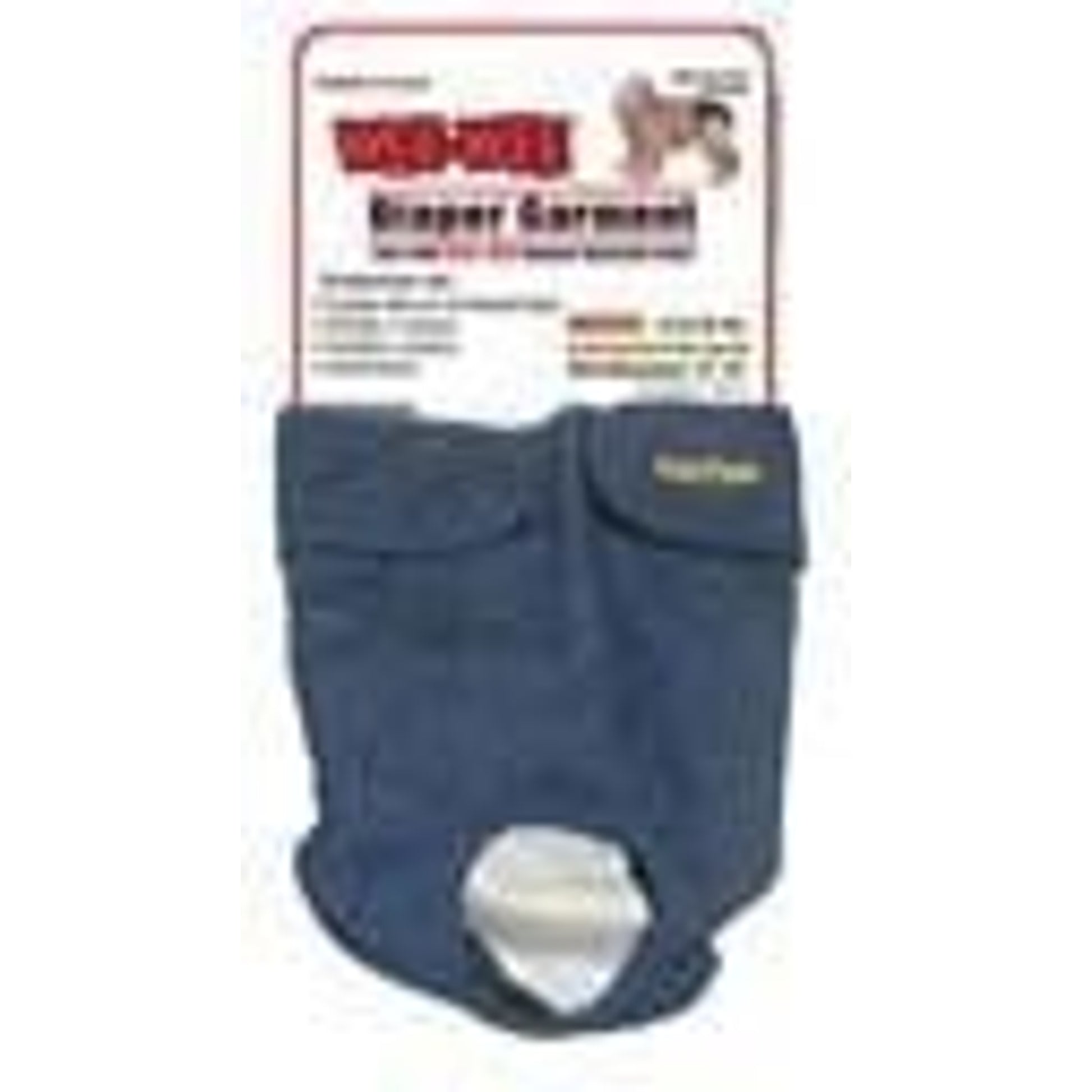 Diaper Garment .75 x 7 x 12 Blue