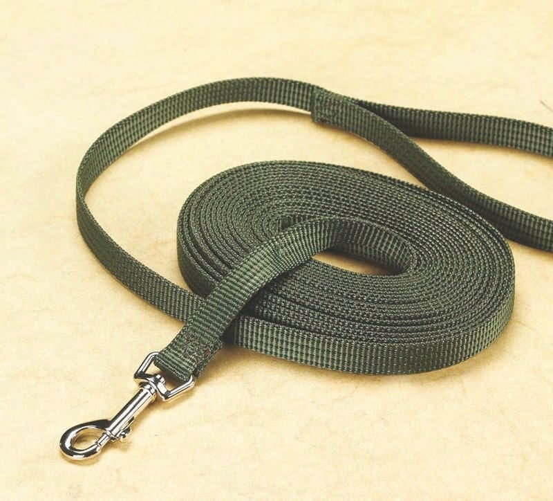 Training Lead For Dogs 5/8 x 20Ft Olive