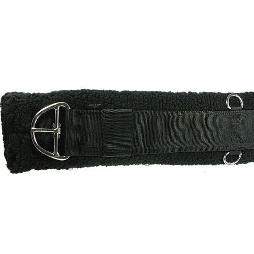 Western Fleece Girth Black