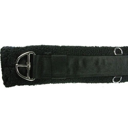 Western Fleece Girth Black