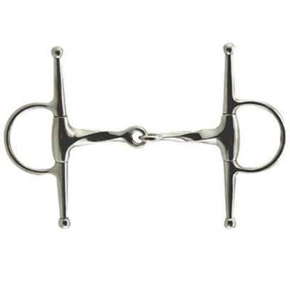 Coronet Slow Twist Eggbutt Full Cheek Bit 4.75