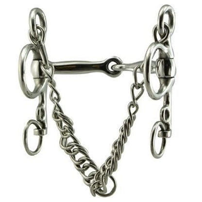 Coronet Jointed Mouth Pelham Bit 4.75