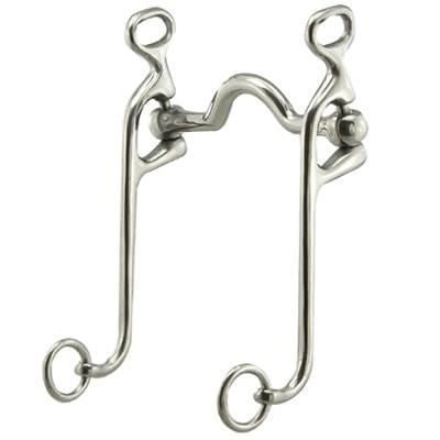 Coronet Loose Cheek Narrow Port Walk Horse Bit 5