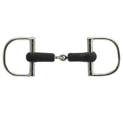 Jointed Rubber-Covered Mouth Bit