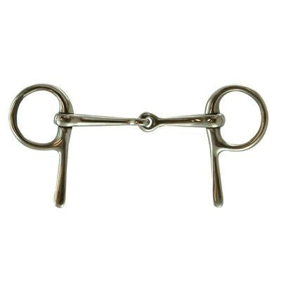 Miniature Half Cheek Driving Snaffle Bit 3.5