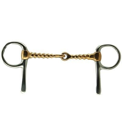 Coronet Copper Corkscrew Half Cheek Driving Bit 5