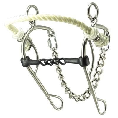 Coronet Hackamore Combo with Rope Nose 5