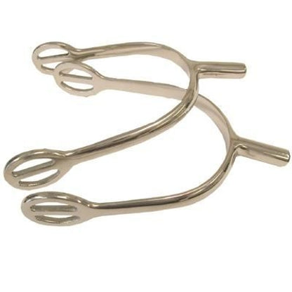 Coronet Prince of Wales Spurs Round Strap Slots 1