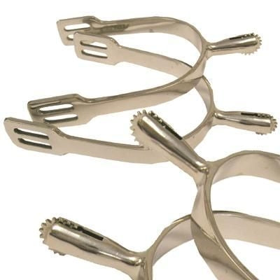Coronet Prince of Wales Spurs Round Strap Slots 1