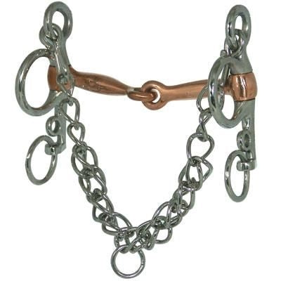 Coronet Joint Tom Thumb Copper Pelham Bit 5