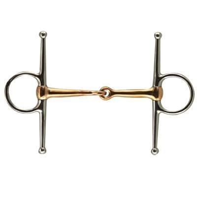 Coronet Copper Mouth Full Cheek Snaffle Bit