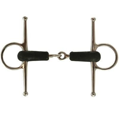 Coronet Soft Rubber Mouth Full Cheek Snaffle Bit