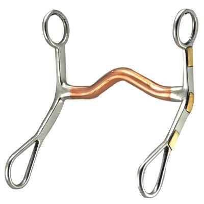 Coronet Medium Curb with Copper Mouth Bit 5