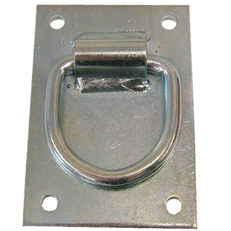 Cross Tie Ring Through Plate Heavy Duty