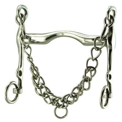Coronet Medium Weight Wide Port Weymouth Bit