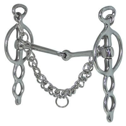 Coronet Fancy Liverpool Snaffle Bit 4.5