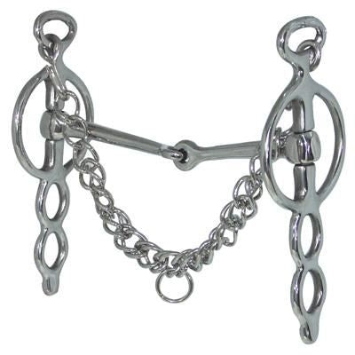 Coronet Fancy Liverpool Snaffle Bit 4.5