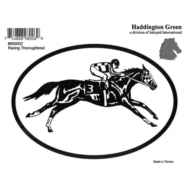 Decal - Racehorse - Pack Of 6 5 x 4