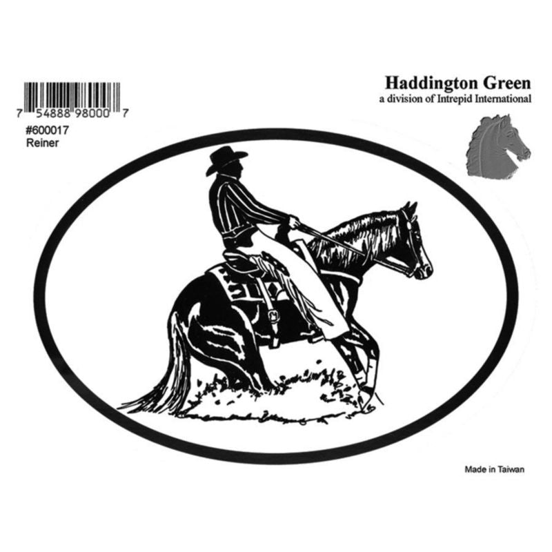 Decal - Reining Horse - Pack Of 6 5 x 4