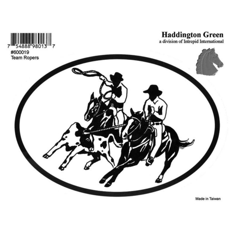 Decal - Team Roping - Pack Of 6 5 x 4