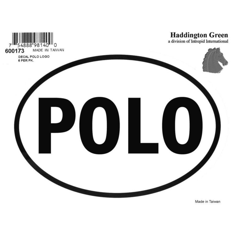 Decal - Polo - Pack Of 6 5 x 4